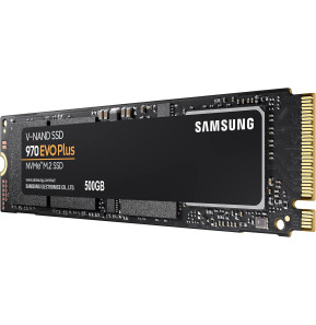 MZ-V7S500BW Samsung 970 EVO Plus  Disque Dur interne SSD M.2 2280 PCIe Gen3 x4 NVMe 500 Go