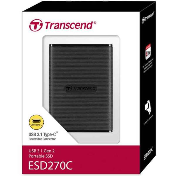 TS500GESD270C TRANSCEND ESD270C Disque dur portable SSD  500 Go