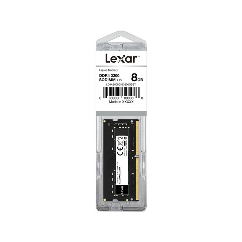 LD4AS008G-B3200GSST Lexar SO-DIMM Barrette mémoire 8GB DDR4 3200 MHz - Pc portable