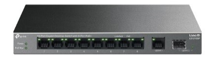 LS1210GP TP-LINK 10-PORT GIGABIT DESKTOP SWITCH WITH 8-PORT POE+