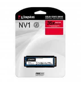 SNVS/250G Kingston Disque Dur interne SSD NV1 M.2 2280 PCIe Gen4 x4 NVMe 250 G