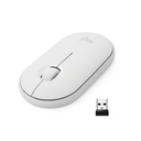 910-005716 LOGITECH M350 Pebble Bluetooth Mouse - OFF-WHITE