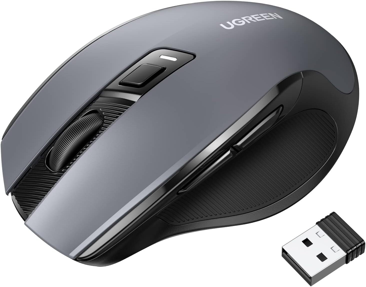 90545 Ugreen Souris sans fil Design Egr 2,4 GHZ/15M Noir